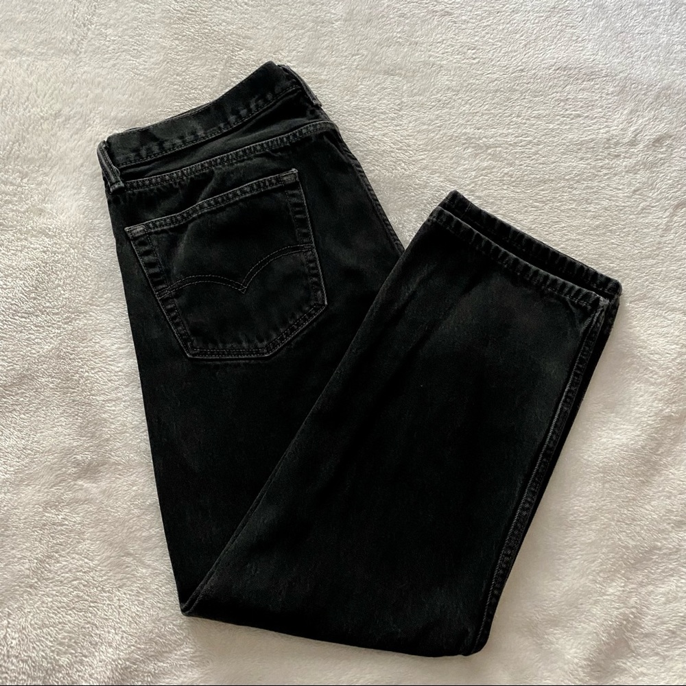 Levis 505 36x29 black jean - Picture 4 of 8